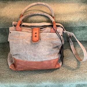 Canvas handbag